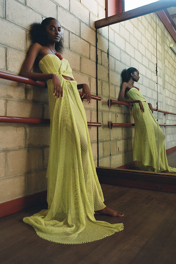 Look from the Diotima spring-summer 2024 collection by IM alumna Rachel Scott