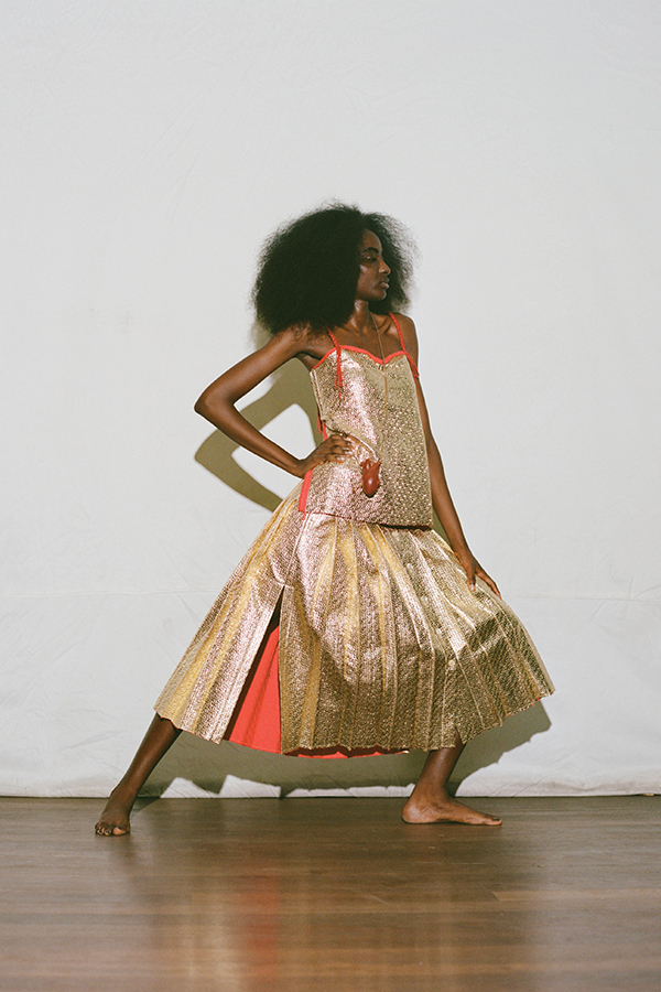 Look from the Diotima spring-summer 2024 collection by IM alumna Rachel Scott