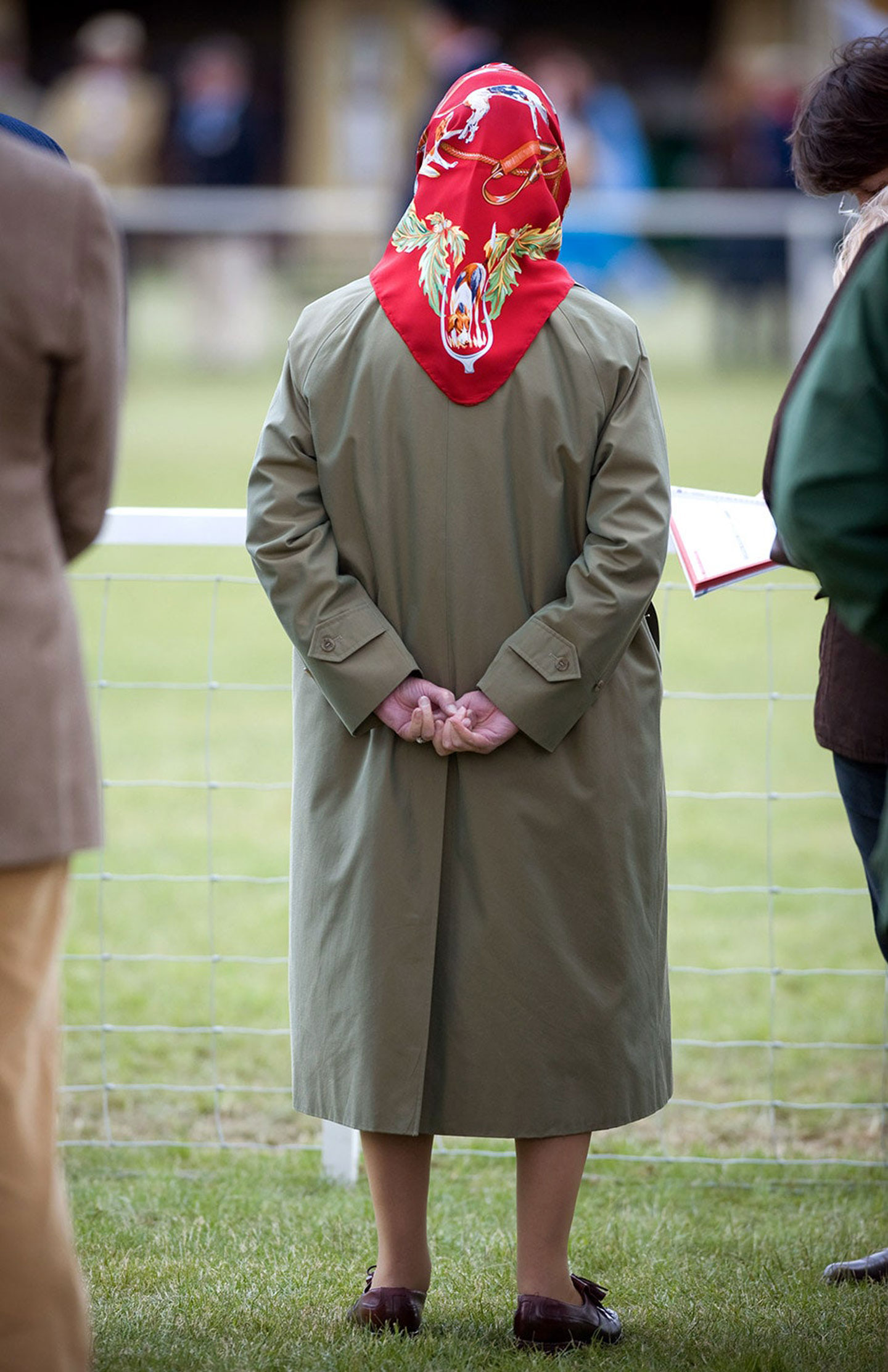 Queen Elizabeth II was also the Queen of Hermès silk scarves