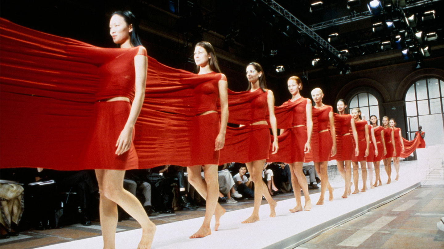 SS 1999 collection A-POC Le Feu, by Issey Miyake and Dai Fujiwara.