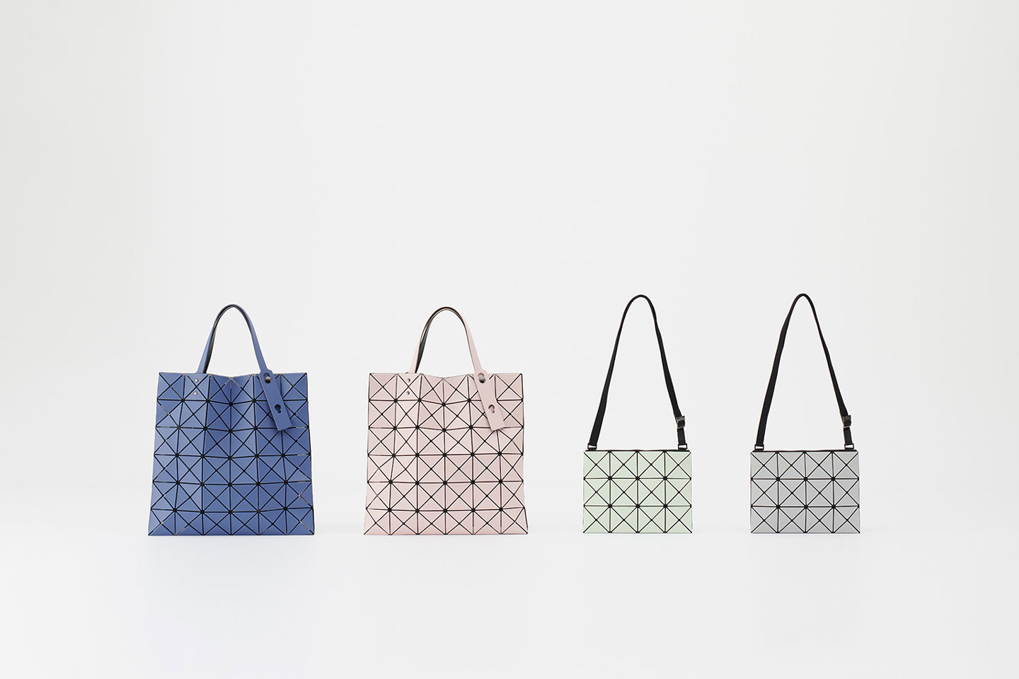 The Bao Bao bags by Issey Miyake.