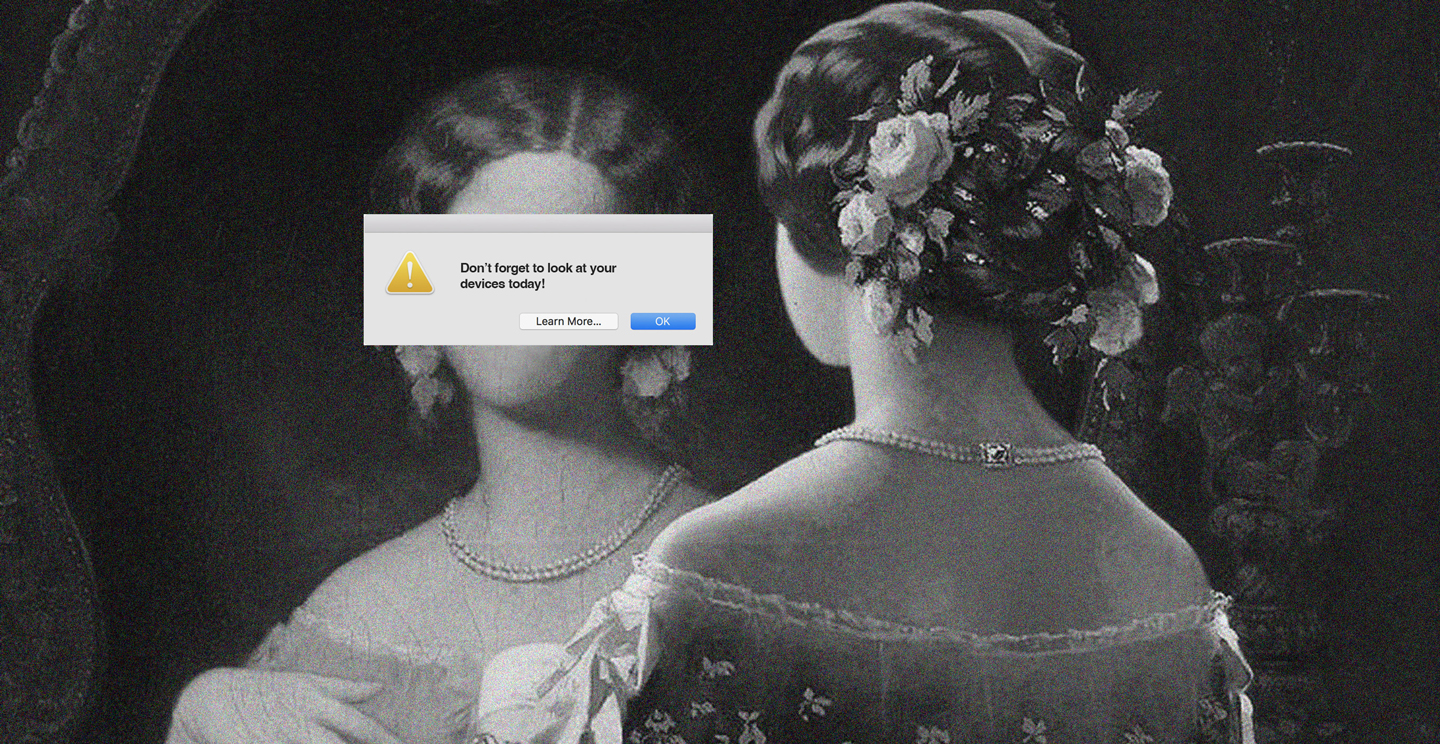 Among the negatives of digital life is that the vast wealth of information available at our fingertips makes our brains busier than ever. We incessantly check our devices that assault us with facts, pseudo-facts and rumours. Artwork courtesy of Constanza Coscia