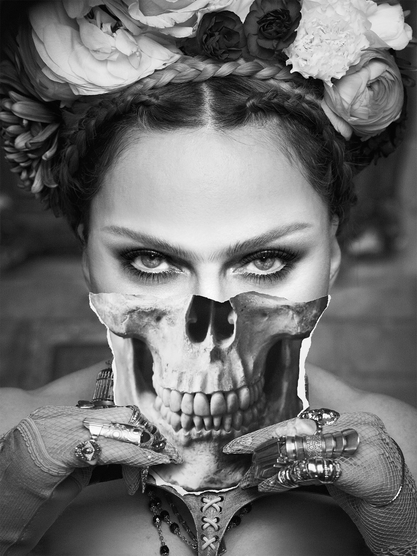 Portrait of Madonna © Luigi&Iango photography. Courtesy of Palazzo Reale