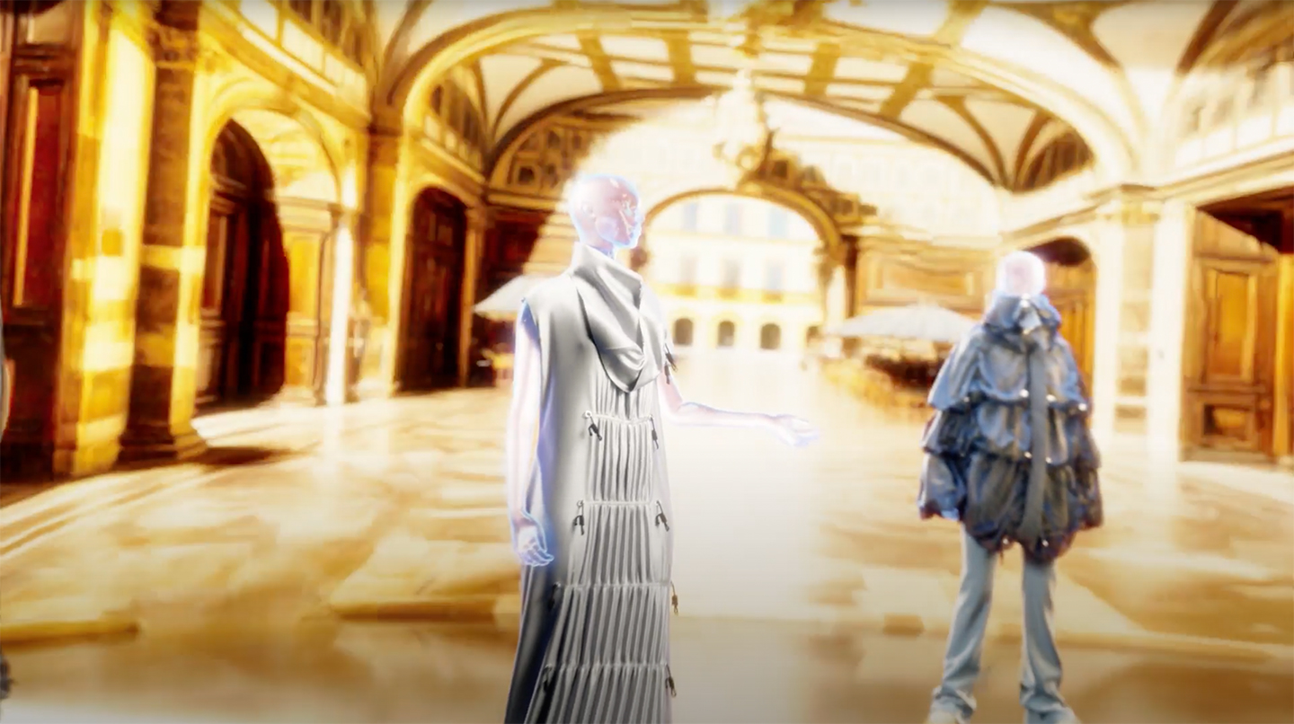 The Oltre collection by Istituto Marangoni Firenze grad Alessia Ancillotti