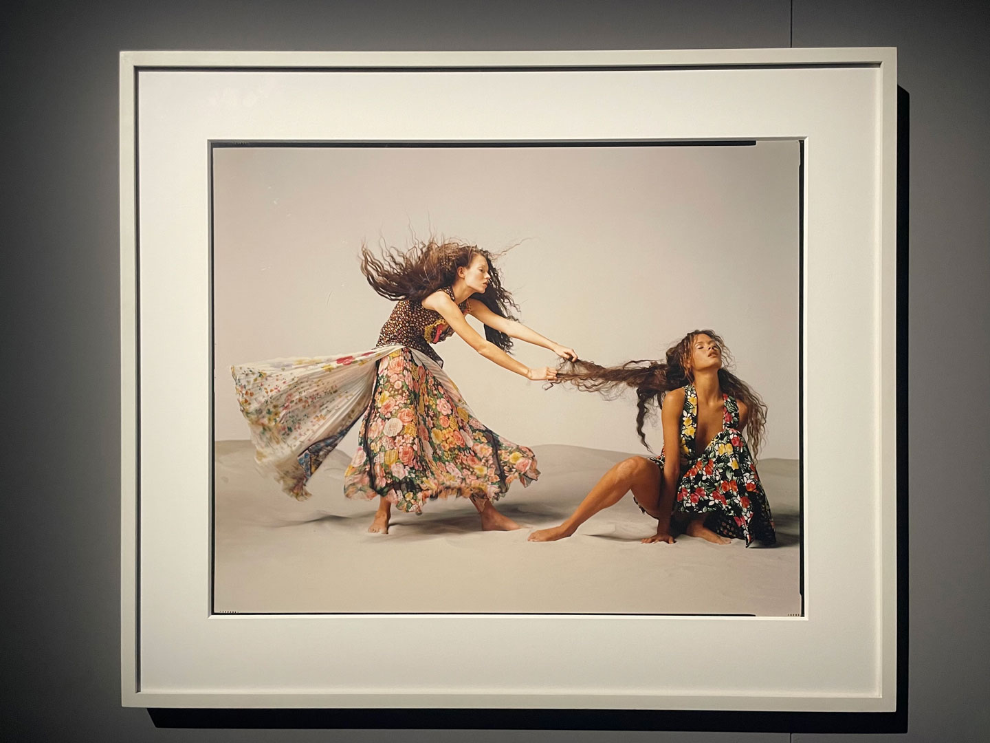Richard Avedon, "Kate Moss and Aya Thorgren, Versace spring-summer 1993 campaign, New York," November 1992