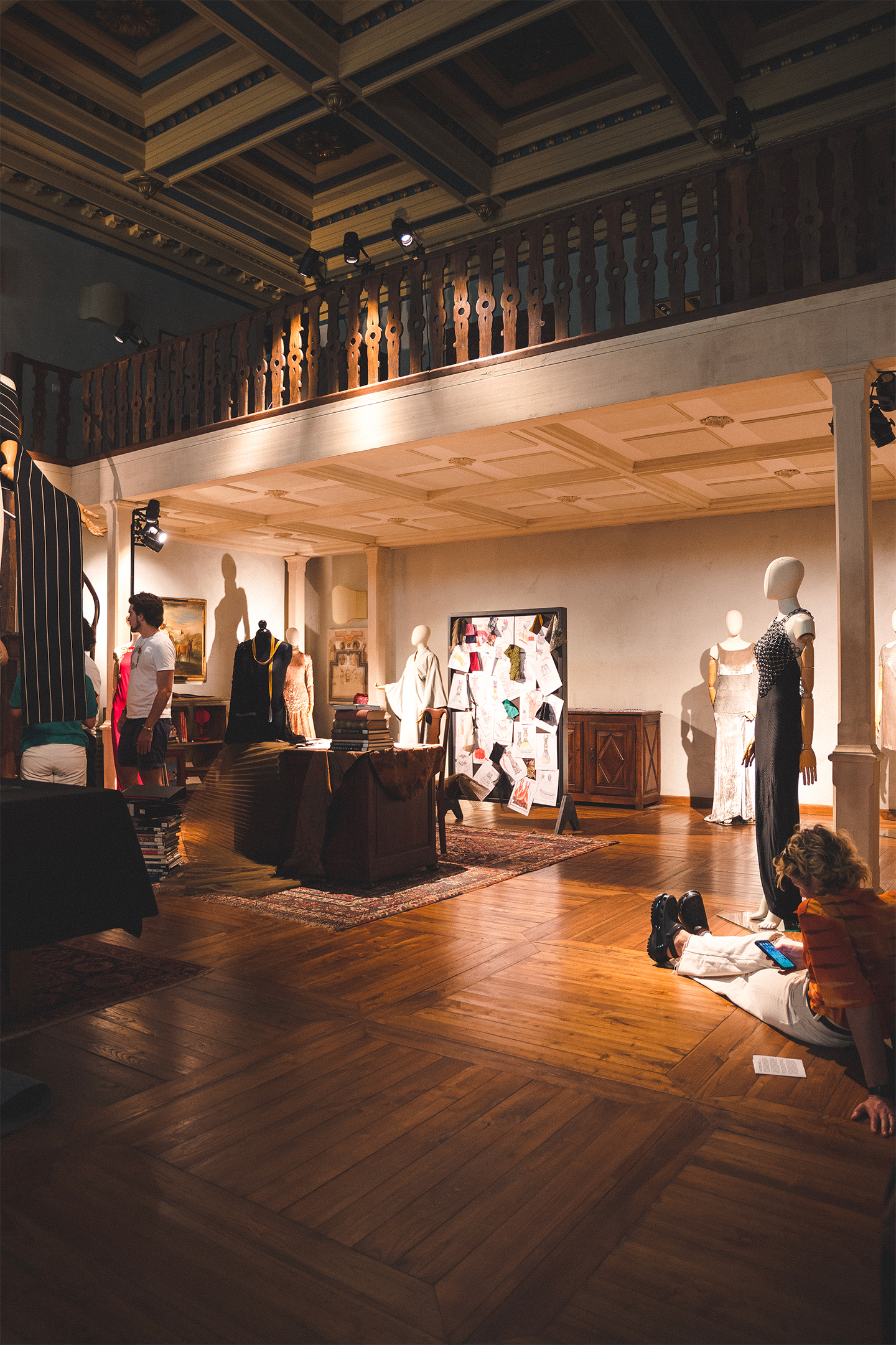 The Cabinet of Curiosities inside the WP Relais in via della Vigna Nuova in Florence
