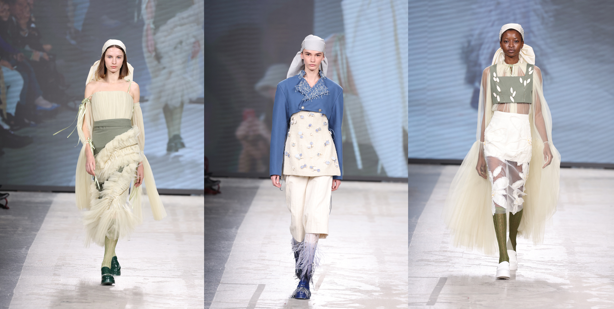 Looks by Istituto Marangoni Milano Fashion Design student Lukas Christ
