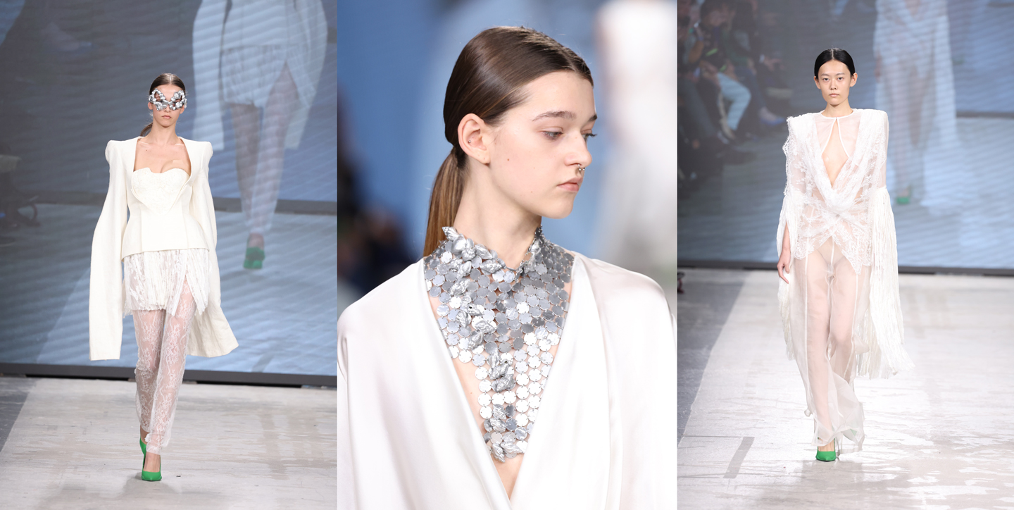 Looks by Istituto Marangoni Milano Fashion Design student Giuliana Teresa Fraccalvieri