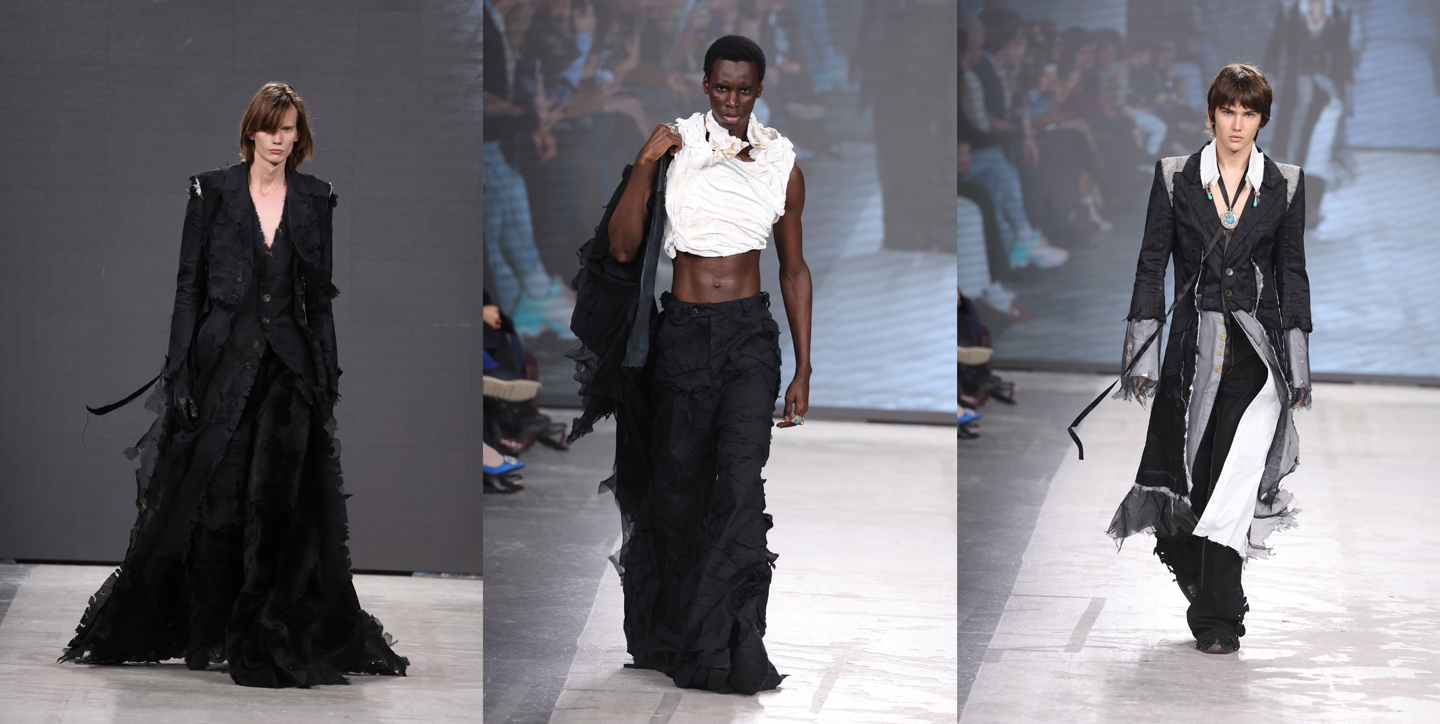 A collection by Lorenzo Sala, who studied Fashion Design Menswear at Istituto Marangoni Milano 