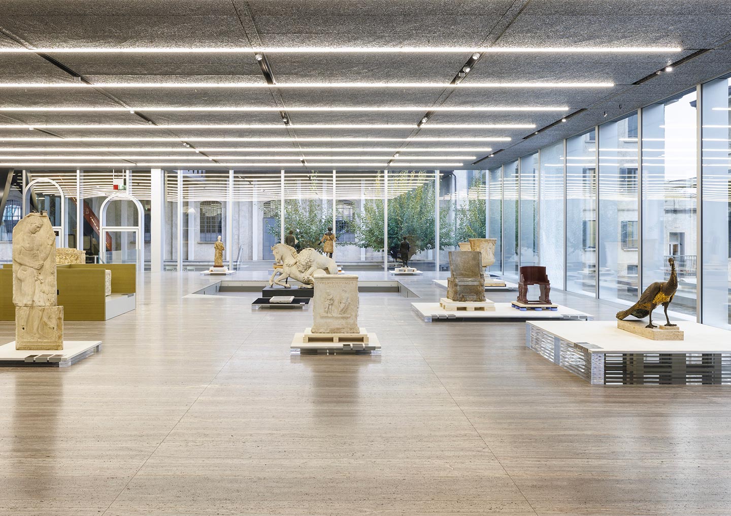 Exhibition view of “Recycling Beauty” Fondazione Prada, Milan