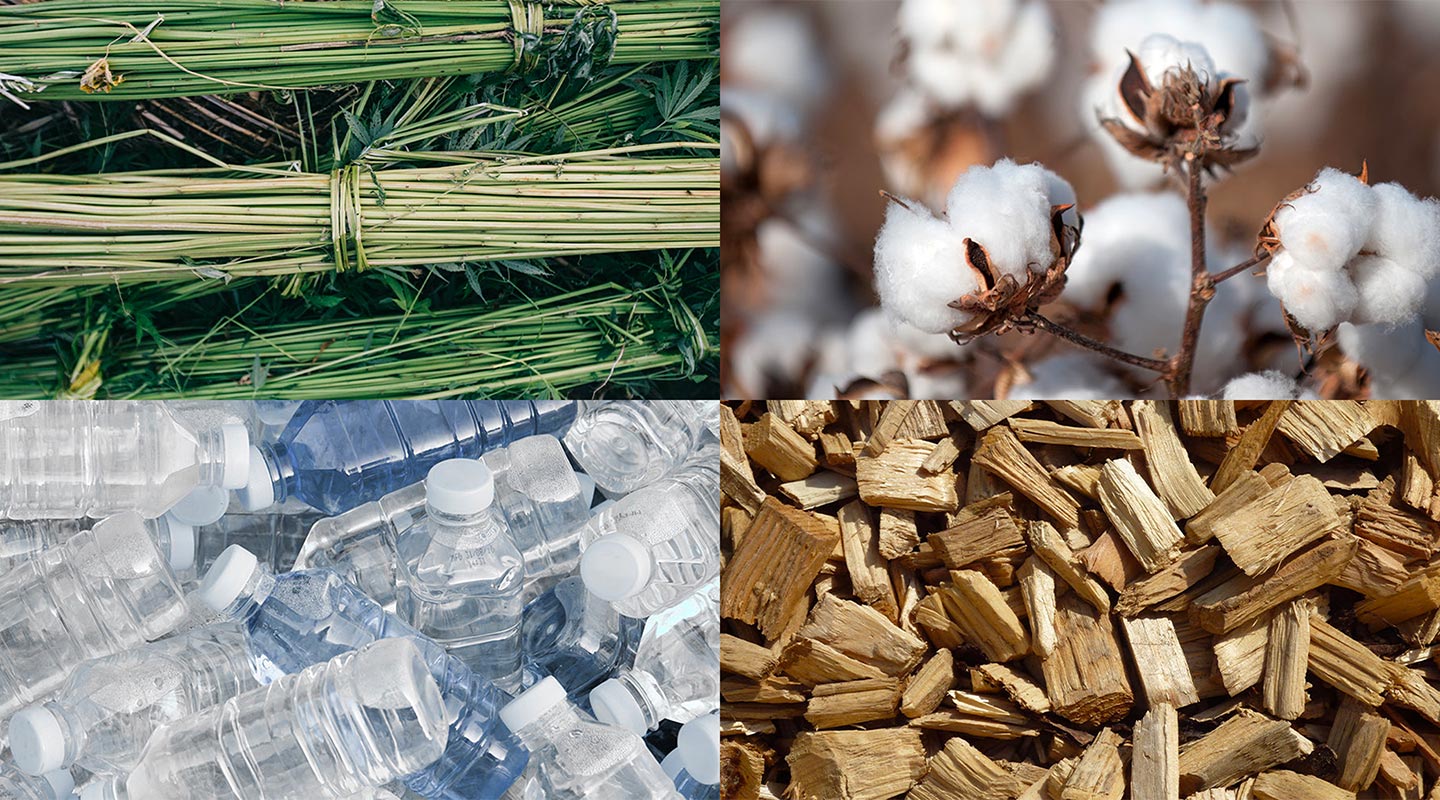 Fibers used by Bastine, a sustainable textile producer and manufacturer, also a member of the Fair Wear Foundation (the first brand to join FWF in China). Source: Bastine.com